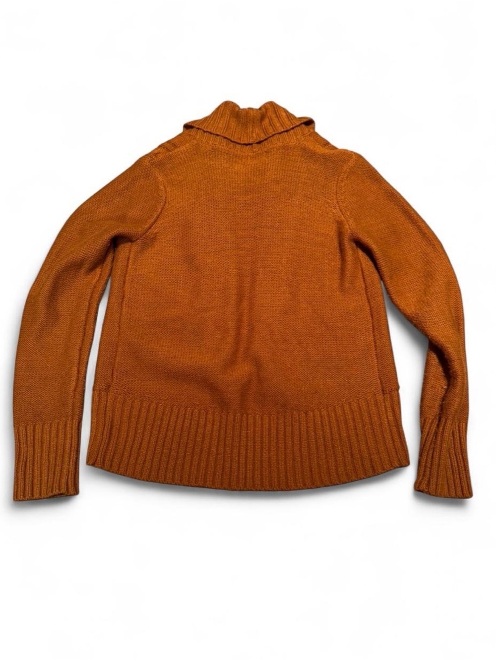 Mossimo Supply Co. Shawl Collar Cable Knit Cardigan - Rust Orange - Picture 2 of 8